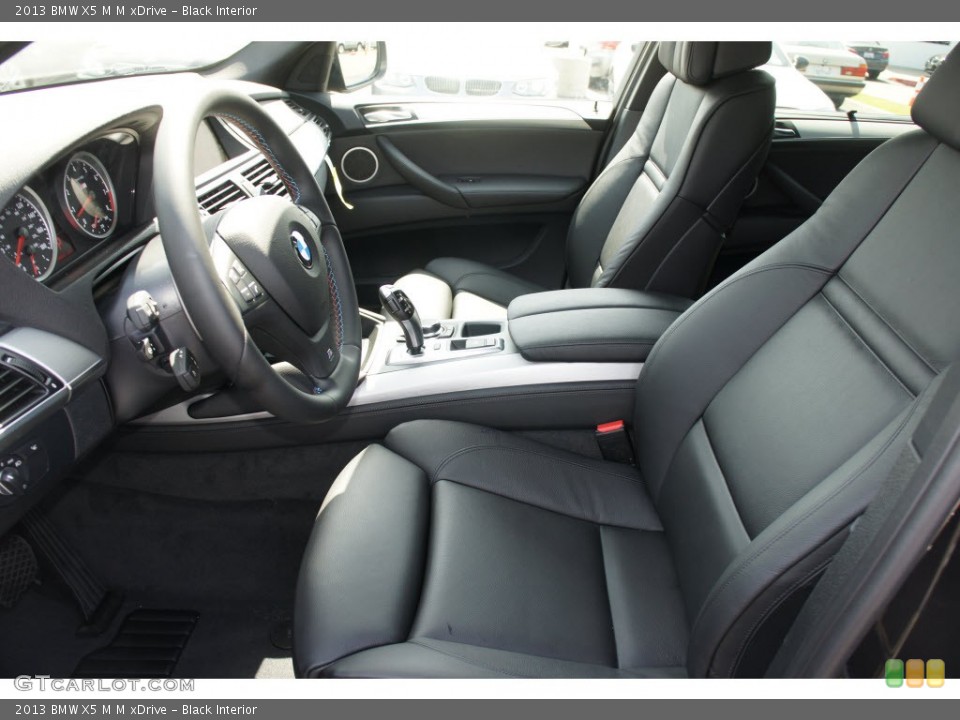 Black Interior Front Seat for the 2013 BMW X5 M M xDrive #65955325
