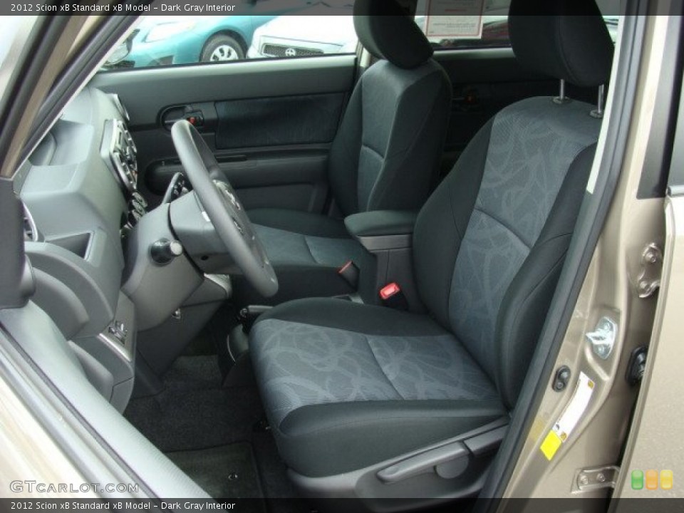 Dark Gray Interior Photo for the 2012 Scion xB  #65956055