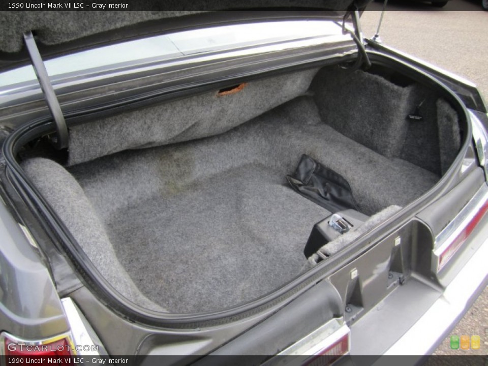 Gray Interior Trunk for the 1990 Lincoln Mark VII LSC #65956618
