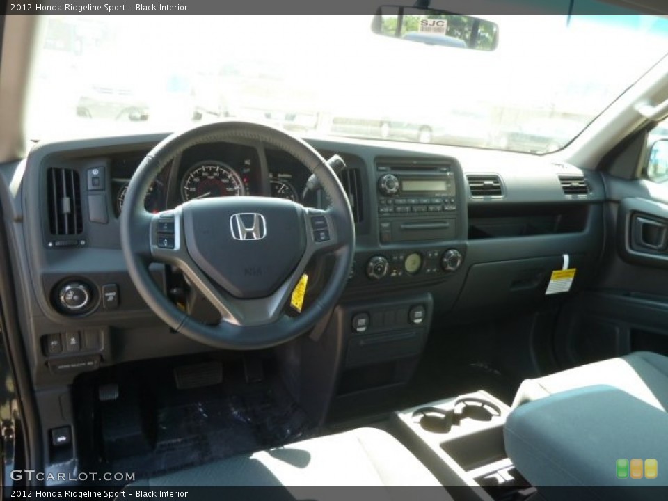 Black Interior Dashboard for the 2012 Honda Ridgeline Sport #65956769