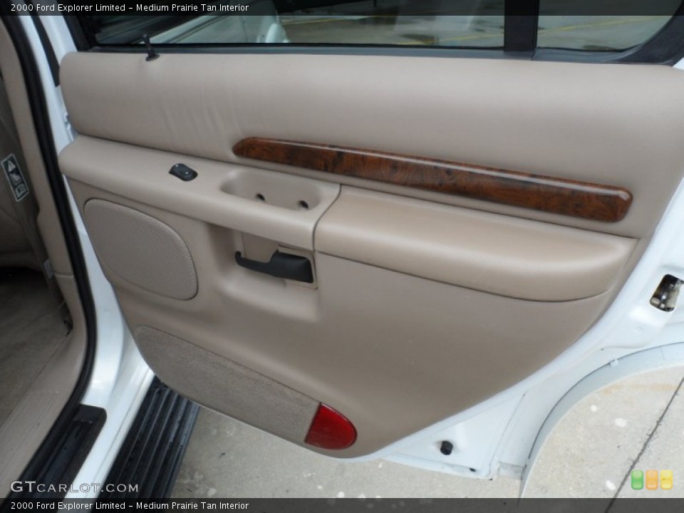 Medium Prairie Tan Interior Door Panel for the 2000 Ford Explorer Limited #65958119