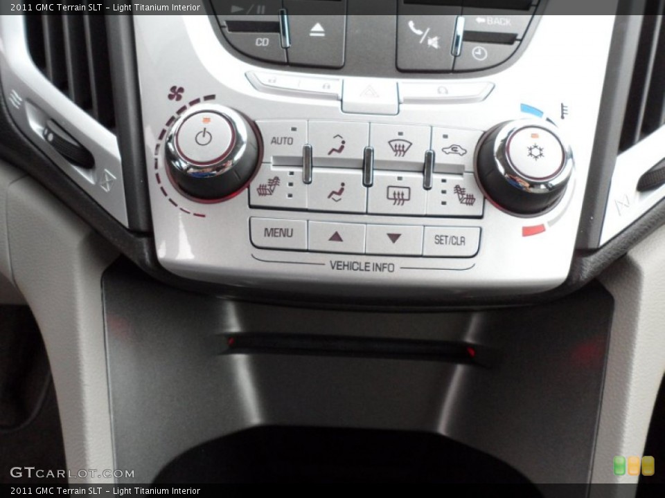 Light Titanium Interior Controls for the 2011 GMC Terrain SLT #65960525