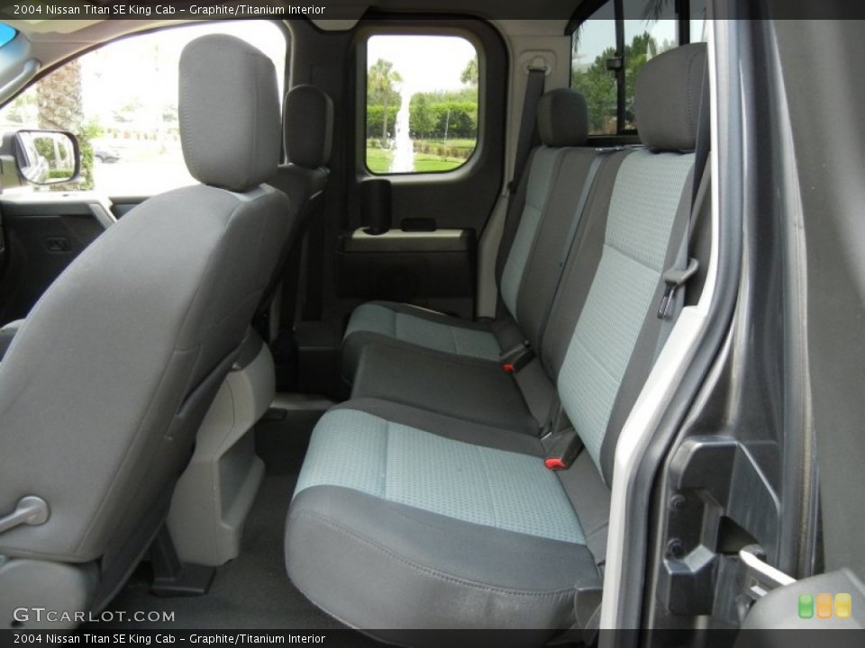 Graphite/Titanium Interior Photo for the 2004 Nissan Titan SE King Cab #65960828