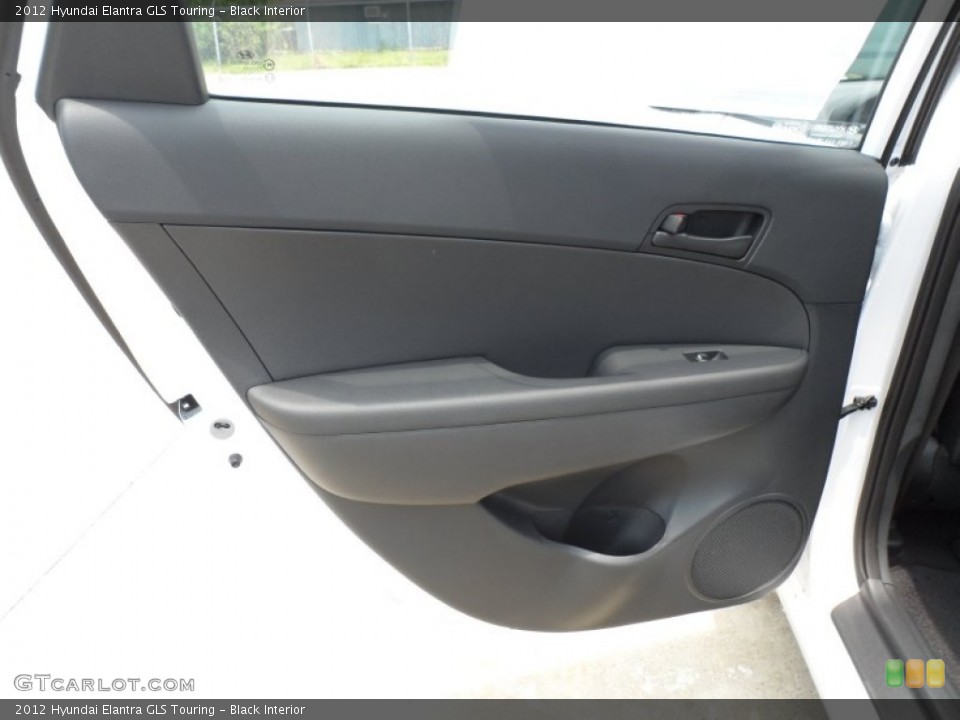 Black Interior Door Panel for the 2012 Hyundai Elantra GLS Touring #65962937