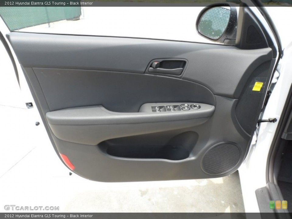 Black Interior Door Panel for the 2012 Hyundai Elantra GLS Touring #65962955