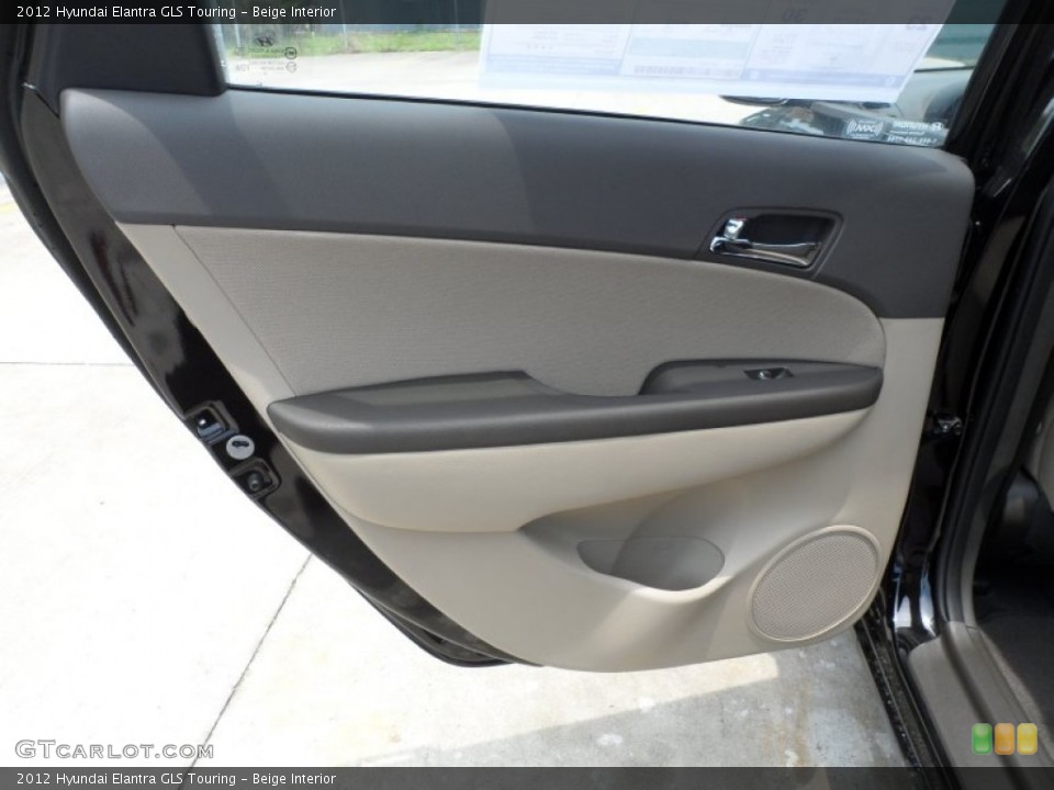 Beige Interior Door Panel for the 2012 Hyundai Elantra GLS Touring #65963252