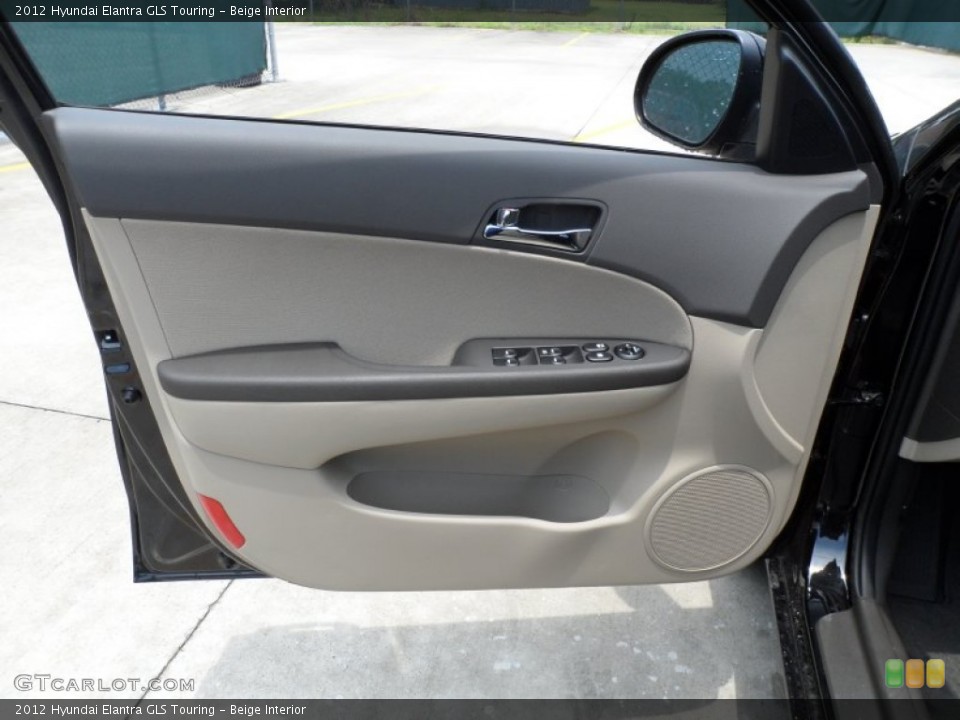 Beige Interior Door Panel for the 2012 Hyundai Elantra GLS Touring #65963270
