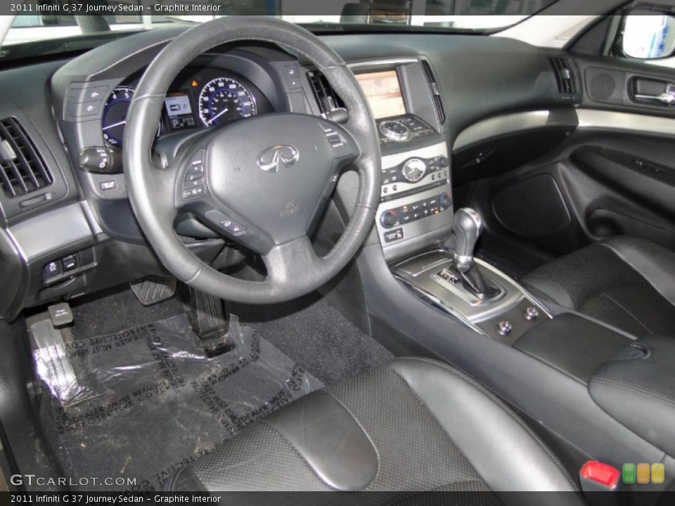Graphite Interior Photo for the 2011 Infiniti G 37 Journey Sedan #65963300