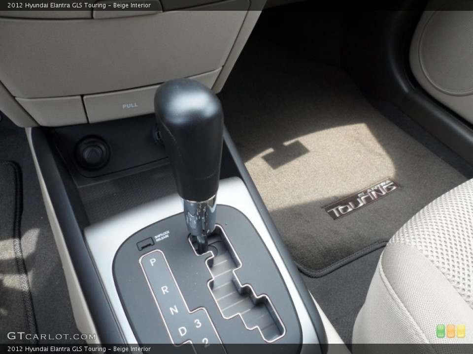 Beige Interior Transmission for the 2012 Hyundai Elantra GLS Touring #65963336