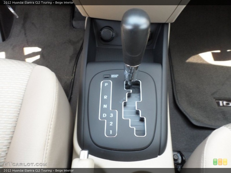 Beige Interior Transmission for the 2012 Hyundai Elantra GLS Touring #65963657