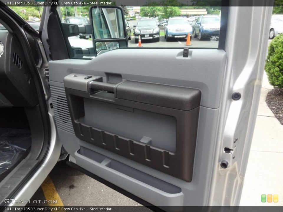 Steel Interior Door Panel for the 2011 Ford F350 Super Duty XLT Crew Cab 4x4 #65965850