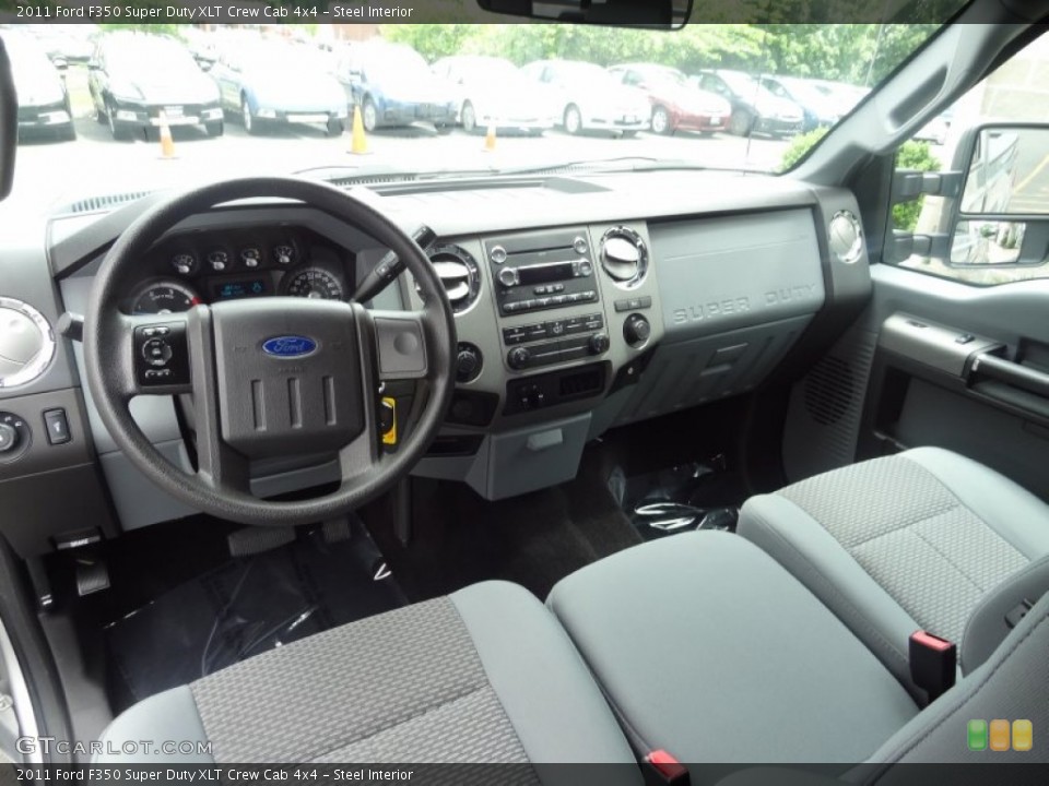 Steel Interior Prime Interior for the 2011 Ford F350 Super Duty XLT Crew Cab 4x4 #65965898
