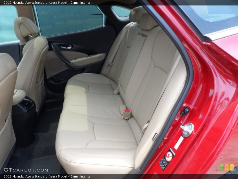 Camel Interior Rear Seat for the 2012 Hyundai Azera  #65966276