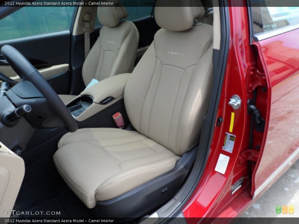 Camel Interior Front Seat for the 2012 Hyundai Azera  #65966294