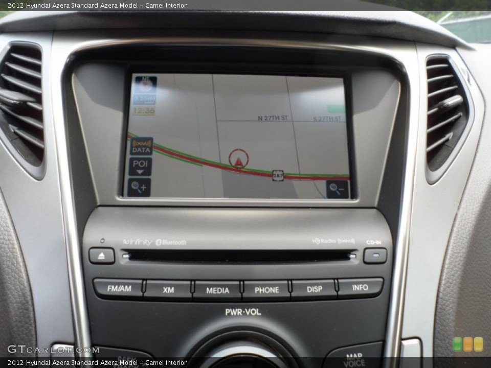 Camel Interior Navigation for the 2012 Hyundai Azera  #65966330