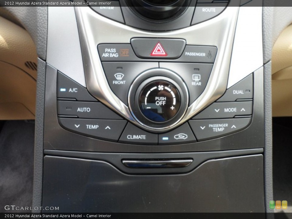 Camel Interior Controls for the 2012 Hyundai Azera  #65966342