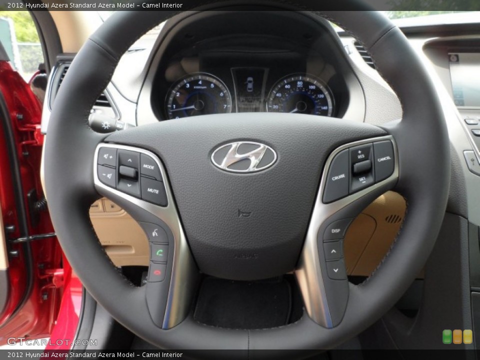 Camel Interior Steering Wheel for the 2012 Hyundai Azera  #65966357