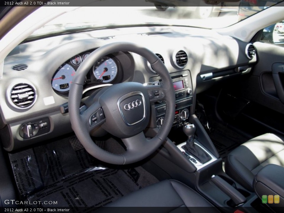 Black Interior Photo for the 2012 Audi A3 2.0 TDI #65975274