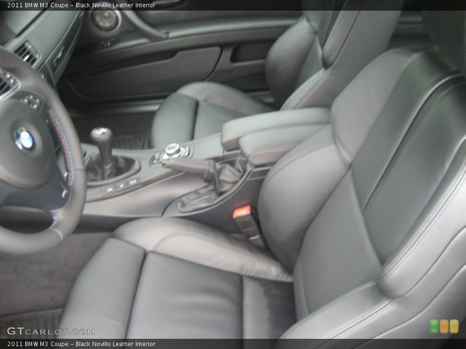Black Novillo Leather Interior Photo for the 2011 BMW M3 Coupe #65975472