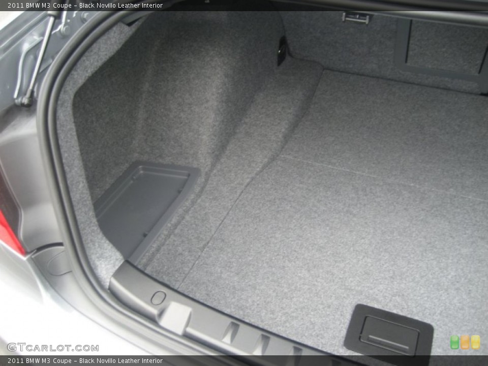 Black Novillo Leather Interior Trunk for the 2011 BMW M3 Coupe #65975565