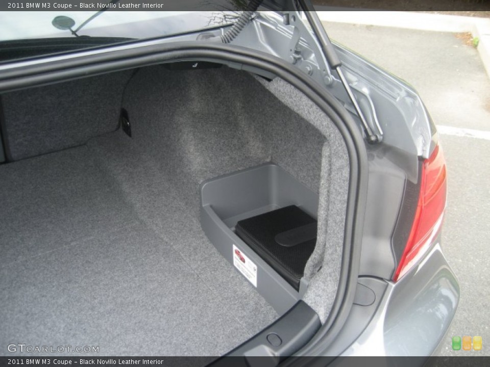Black Novillo Leather Interior Trunk for the 2011 BMW M3 Coupe #65975583