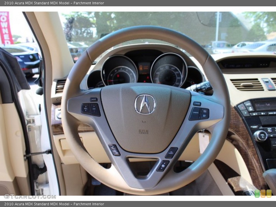 Parchment Interior Steering Wheel for the 2010 Acura MDX  #65978277