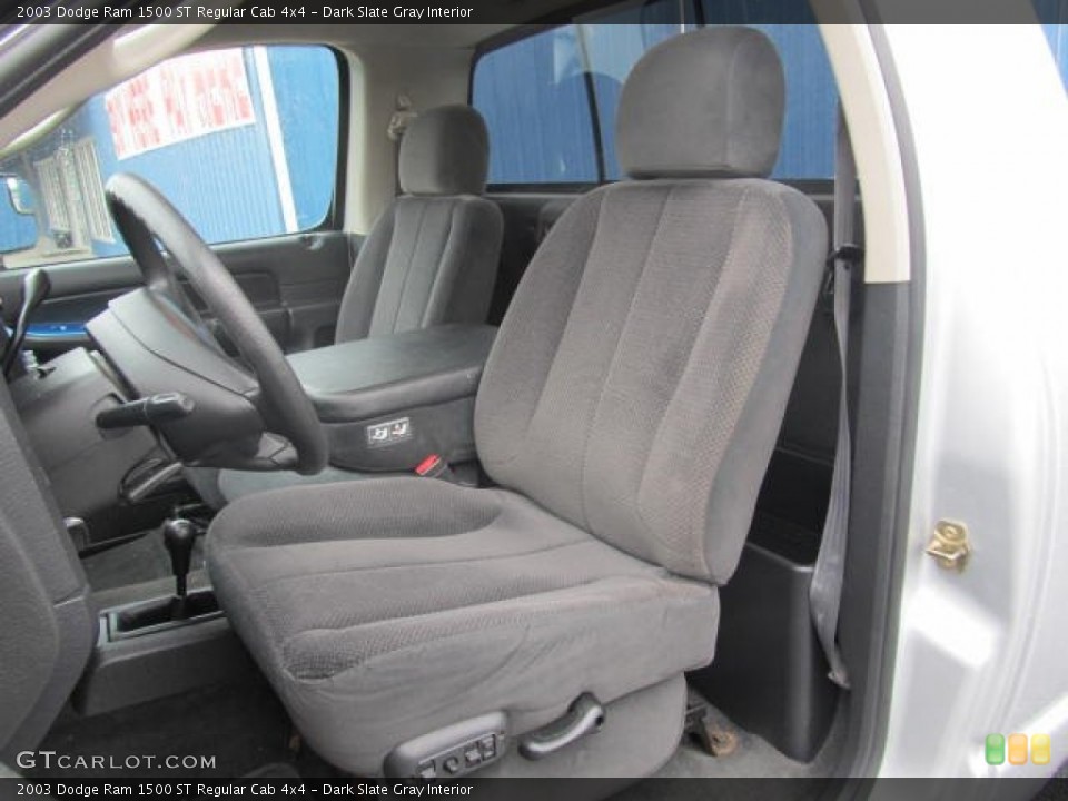 Dark Slate Gray Interior Photo for the 2003 Dodge Ram 1500 ST Regular Cab 4x4 #65979188