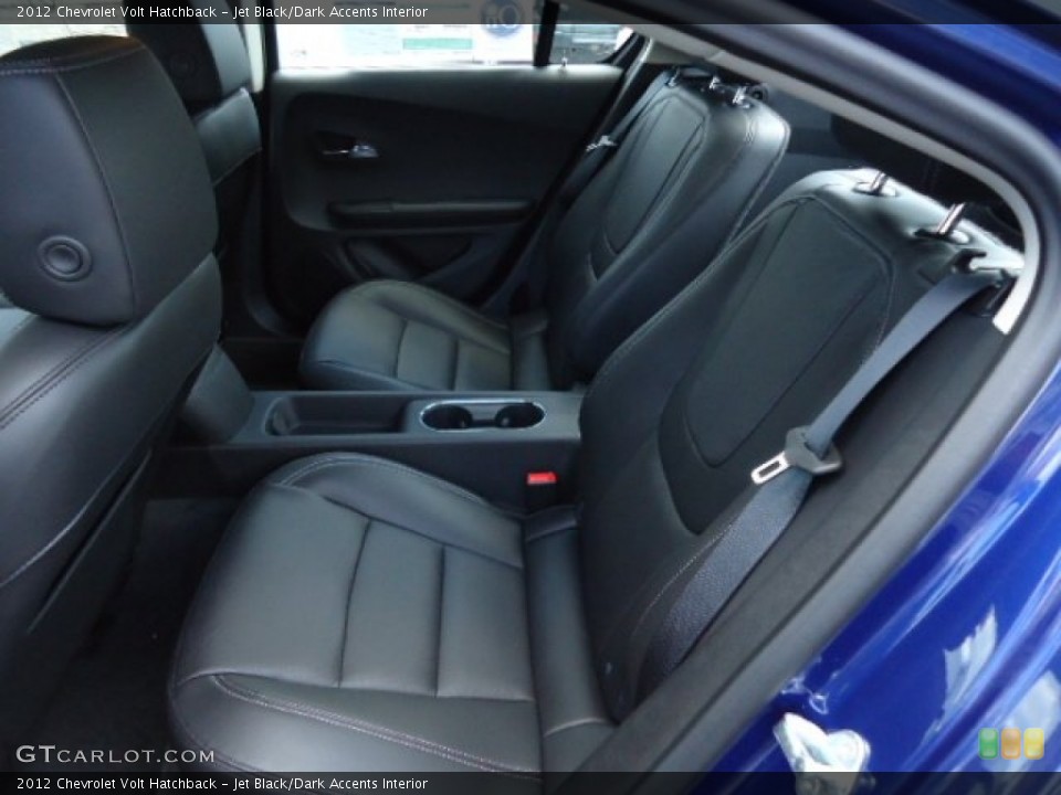 Jet Black/Dark Accents Interior Rear Seat for the 2012 Chevrolet Volt Hatchback #65981466