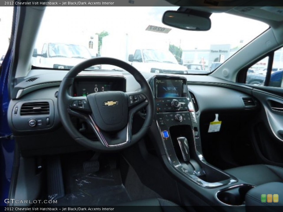 Jet Black/Dark Accents Interior Dashboard for the 2012 Chevrolet Volt Hatchback #65981475