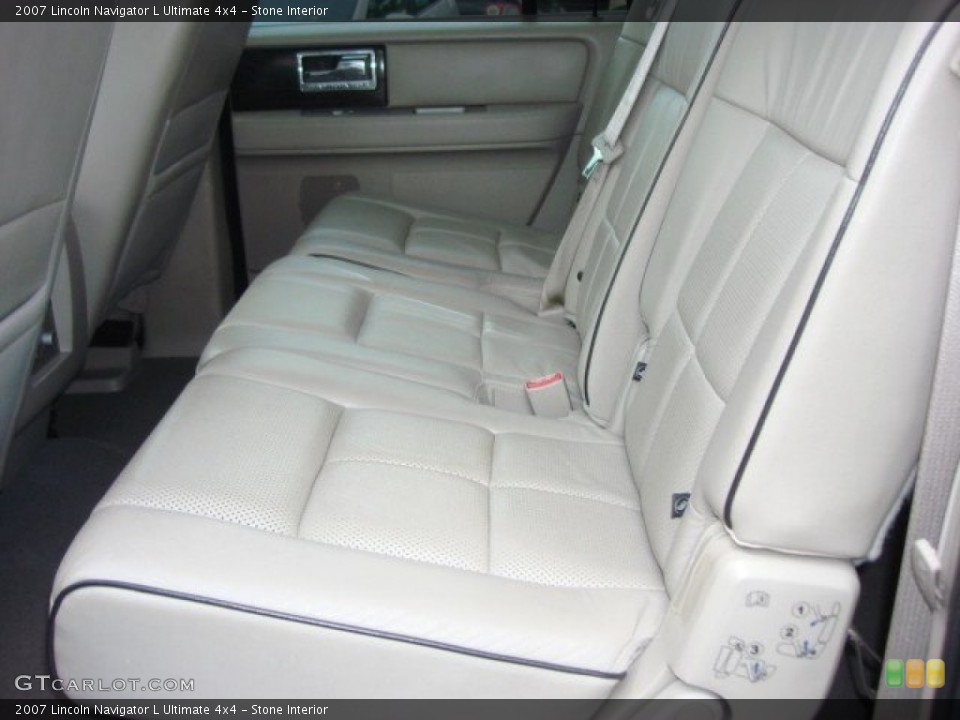 Stone Interior Rear Seat for the 2007 Lincoln Navigator L Ultimate 4x4 #65987931