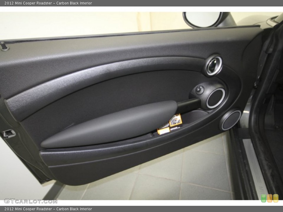 Carbon Black Interior Door Panel for the 2012 Mini Cooper Roadster #65988216