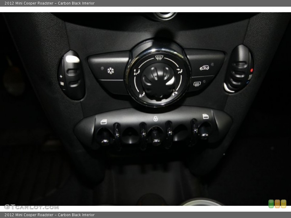 Carbon Black Interior Controls for the 2012 Mini Cooper Roadster #65988243