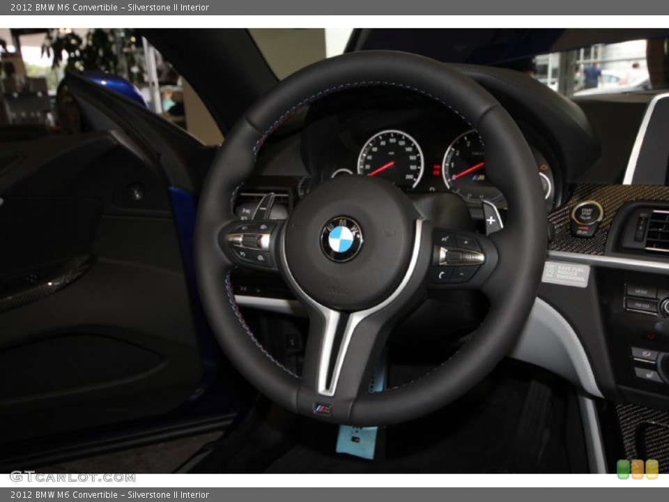 Silverstone II Interior Steering Wheel for the 2012 BMW M6 Convertible #65988846
