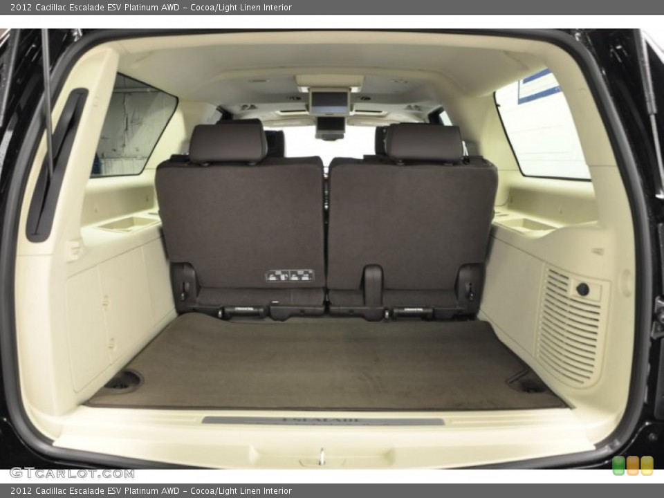 Cocoa/Light Linen Interior Trunk for the 2012 Cadillac Escalade ESV Platinum AWD #65994984