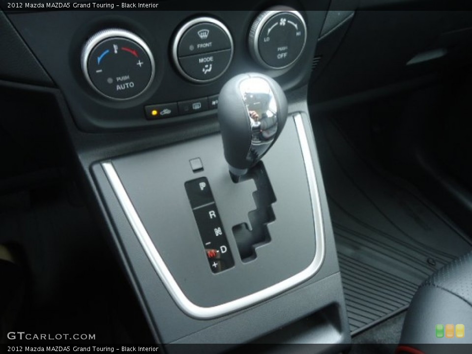 Black Interior Transmission for the 2012 Mazda MAZDA5 Grand Touring #66001908