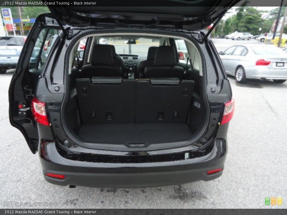 Black Interior Trunk for the 2012 Mazda MAZDA5 Grand Touring #66001935