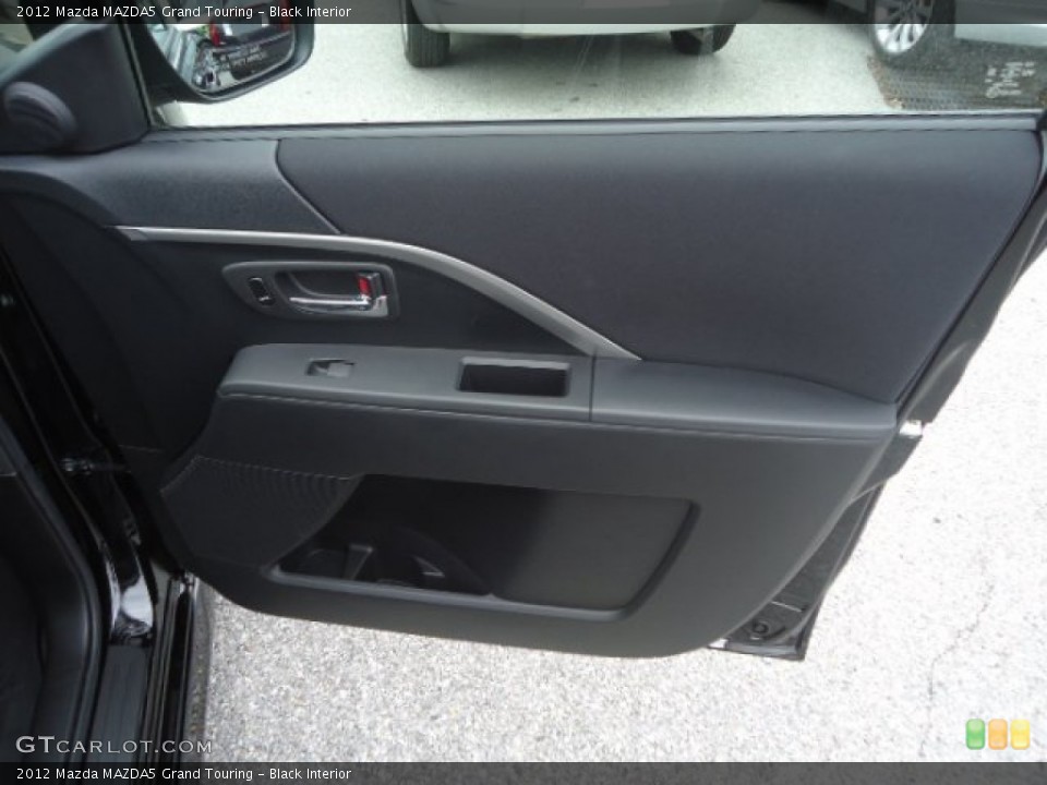Black Interior Door Panel for the 2012 Mazda MAZDA5 Grand Touring #66001980