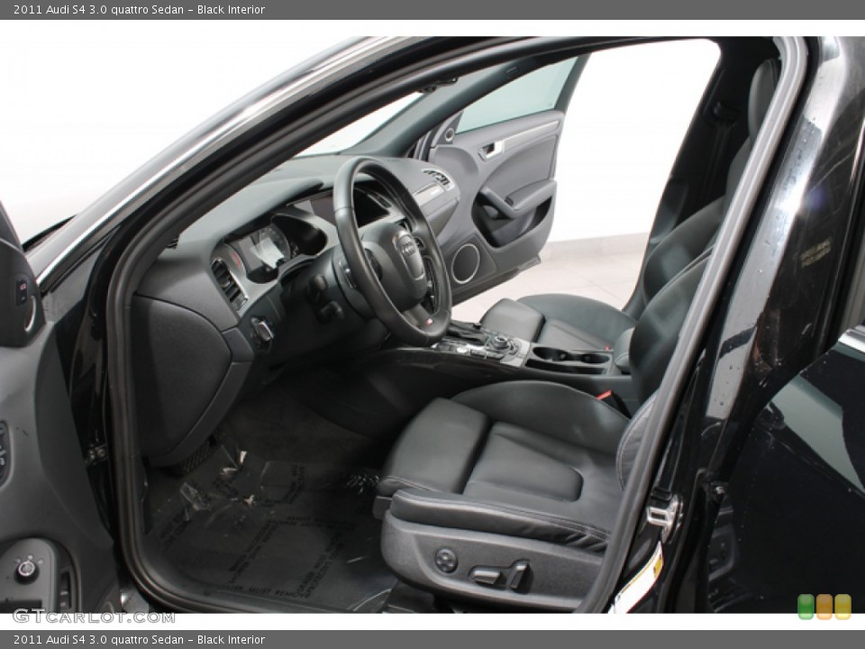 Black Interior Photo for the 2011 Audi S4 3.0 quattro Sedan #66004143