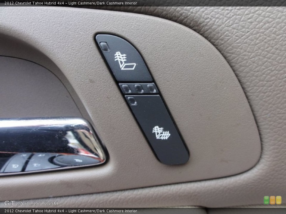 Light Cashmere/Dark Cashmere Interior Controls for the 2012 Chevrolet Tahoe Hybrid 4x4 #66009321