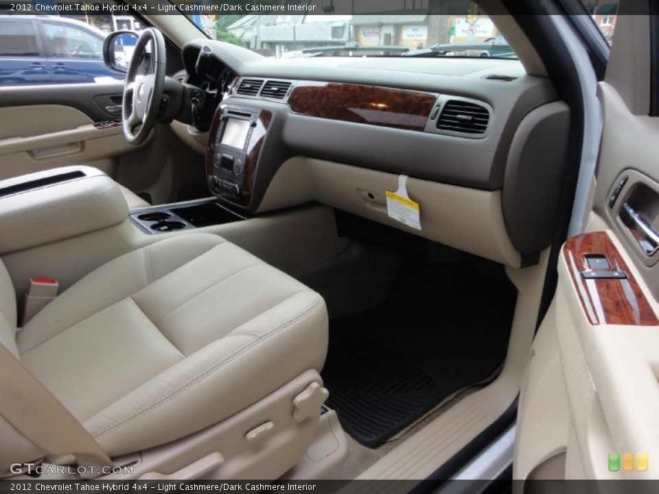 Light Cashmere/Dark Cashmere Interior Dashboard for the 2012 Chevrolet Tahoe Hybrid 4x4 #66009345