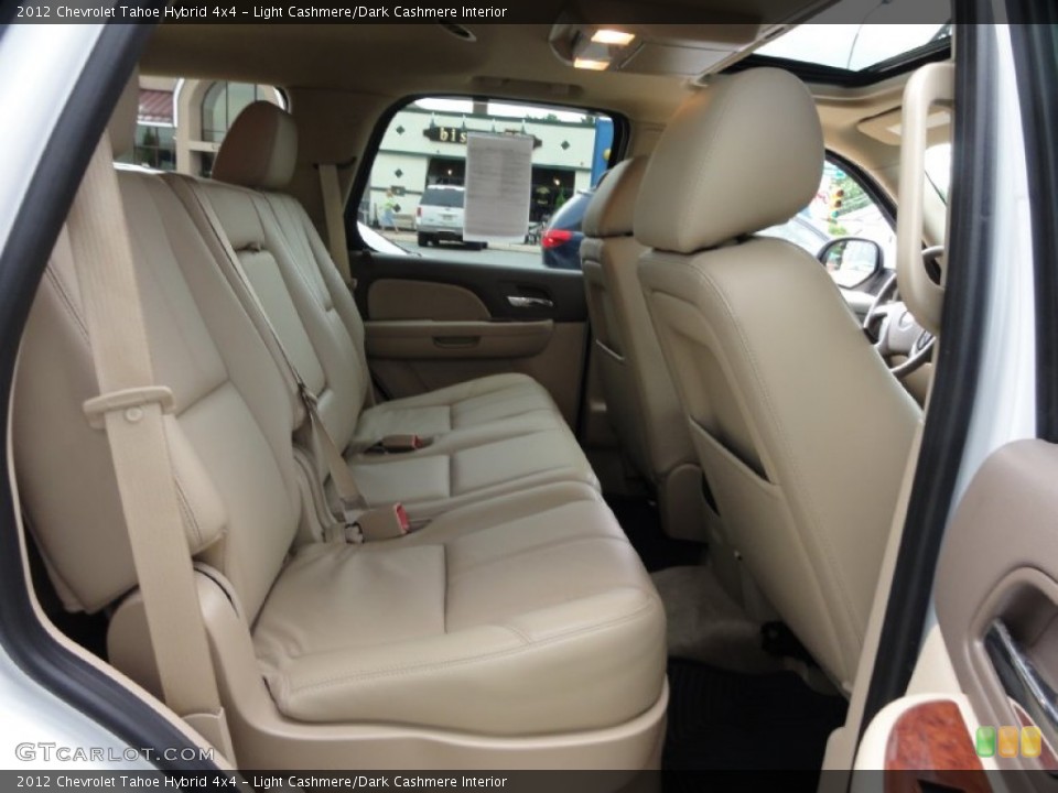 Light Cashmere/Dark Cashmere Interior Photo for the 2012 Chevrolet Tahoe Hybrid 4x4 #66009384