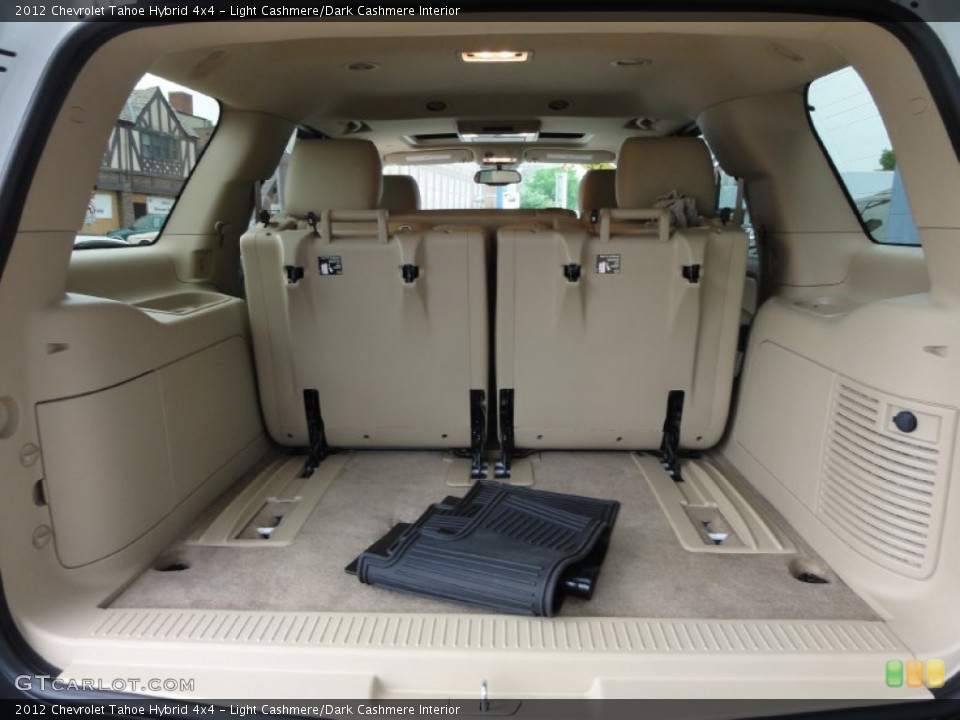 Light Cashmere/Dark Cashmere Interior Trunk for the 2012 Chevrolet Tahoe Hybrid 4x4 #66009393