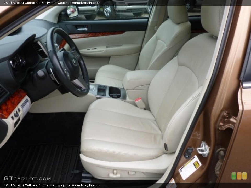 Warm Ivory Interior Photo for the 2011 Subaru Outback 2.5i Limited Wagon #66011439