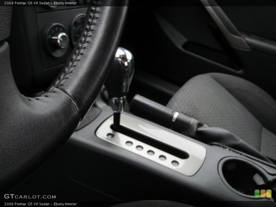 Ebony Interior Transmission for the 2009 Pontiac G6 V6 Sedan #66011766