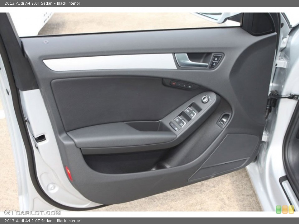 Black Interior Door Panel for the 2013 Audi A4 2.0T Sedan #66013527