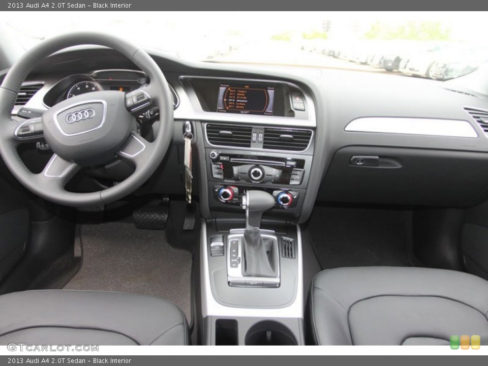 Black Interior Dashboard for the 2013 Audi A4 2.0T Sedan #66013572
