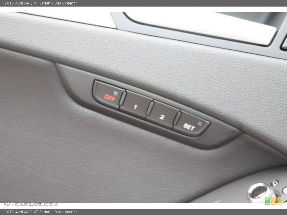 Black Interior Controls for the 2013 Audi A4 2.0T Sedan #66013602