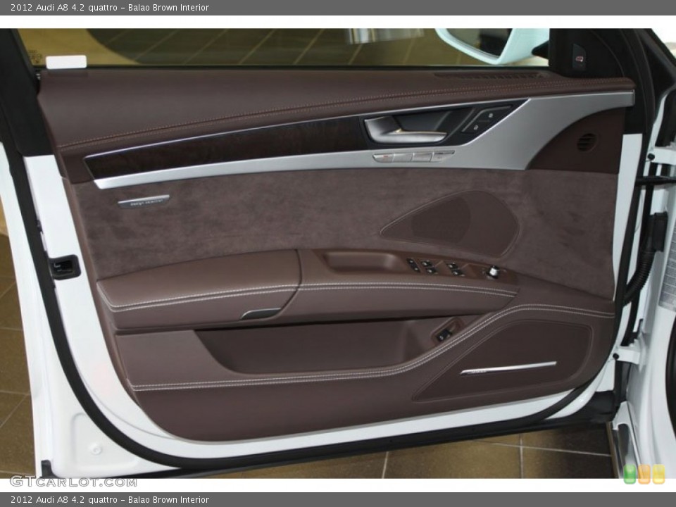 Balao Brown Interior Door Panel for the 2012 Audi A8 4.2 quattro #66014306