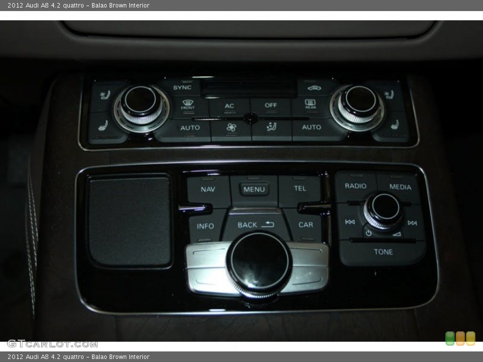 Balao Brown Interior Controls for the 2012 Audi A8 4.2 quattro #66014381