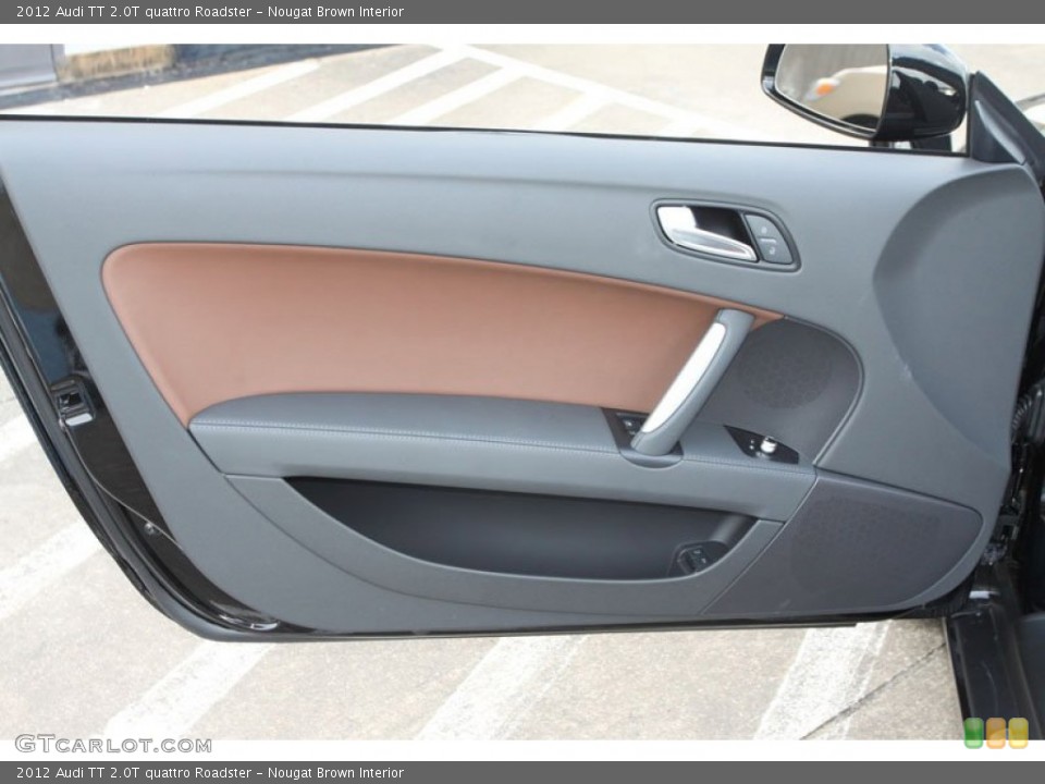 Nougat Brown Interior Door Panel for the 2012 Audi TT 2.0T quattro Roadster #66014589